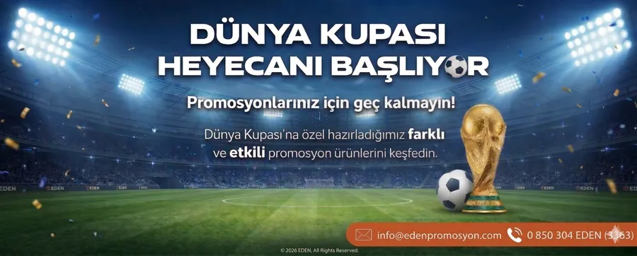 FIFA 2026 Dünya Kupası Promosyon Ürünleri
