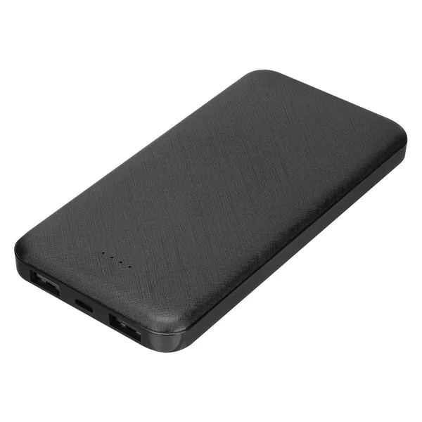 ED260 Asonic AS-P10 10000mAh Micro+Type-C+USB Siyah Taşınabilir Pil Şarj Cihazı Powerbank — detay