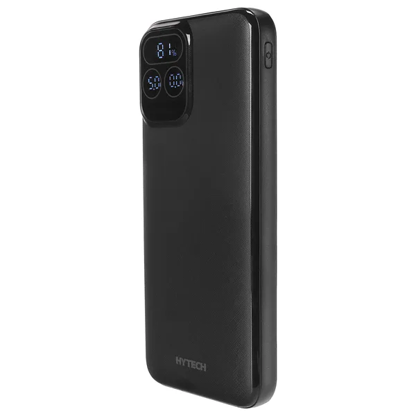 ED263 Hytech H110 10000mAh HSC22.5W PD20W+QC3.0 18W Siyah LCD Taşınabilir Pil Şarj Cihazı Powerbank — detay