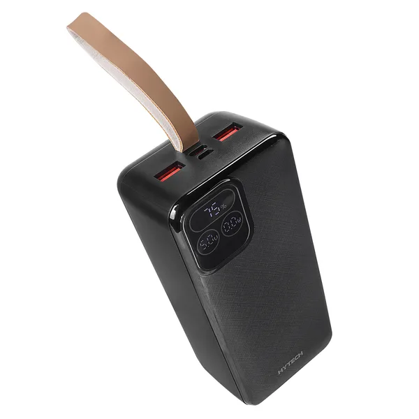 ED264 Hytech H410 40000mAh HSC22.5W PD20W+QC3.0 18W Siyah LCD Taşınabilir Pil Şarj Cihazı Powerbank — detay