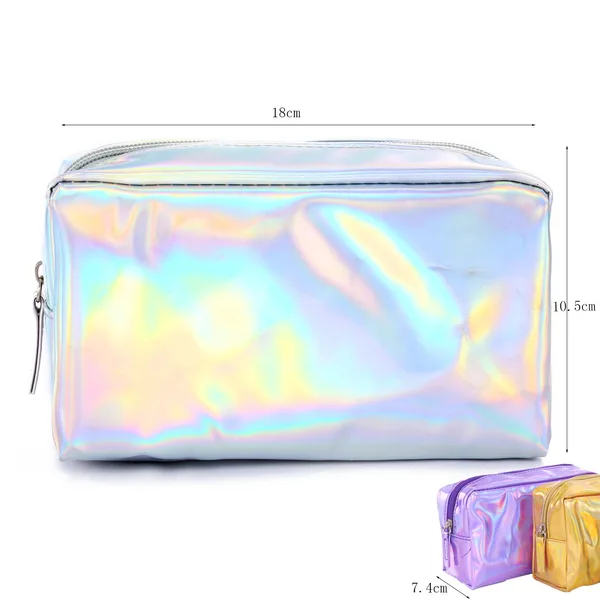 ED175 Hologram Makyaj Çantası — detay