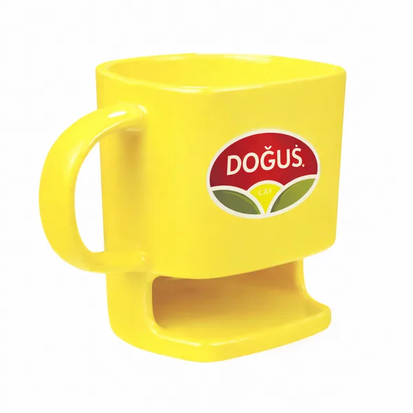 ED73 Sarı Bisküvi Kupa — detay