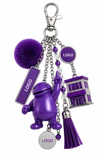 Silikon Charm Çanta Aksesuarı