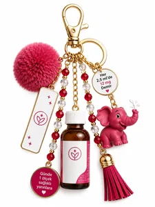 Silikon Charm Çanta Aksesuarı