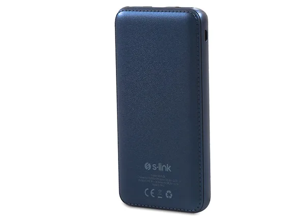 ED284  S-Link Swapp SWP-58 10000mAh Powerbank Led Göstergeli Mavi Taşınabilir Pil Şarj Cihazı — detay