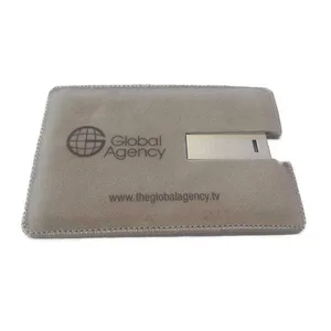 Süet Kartvizit USB Flash Bellek ED048